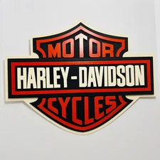 Harley Davidson 3D Wall Art, Multi Layer Wood, For Man Cave, Home Office Decor