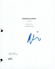 Terence Winter Signed Autographed BOARDWALK EMPIRE Pilot Episode Script COA VD