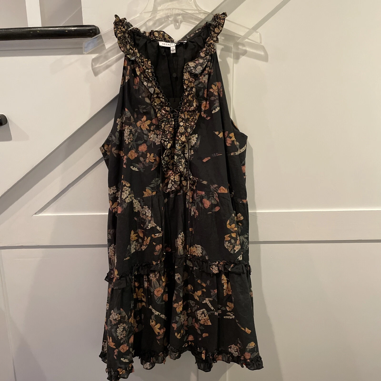 UNDERCOVER Mini abito Super Natural by SECRET MISSION Città del Capo Isabel floreale a più livelli grande