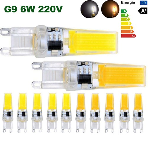 G9 6W LED Bulb COB Capsule light replace halogen lamp Cool/Warm Dimmable 220V - Picture 8 of 10