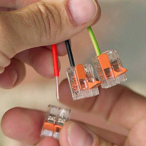 78pc WAGO Lever Nuts Wire Connector Set with Case - Reliable Splicing Solution - Picture 5 of 9