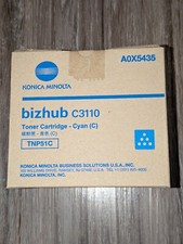 Konica Minolta Bizhub C3110 Toner Cartridge Cyan A0X5435 TNP51C New