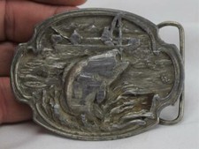 1984 Siskiyou Y-29 Bass Fishing Belt Buckle