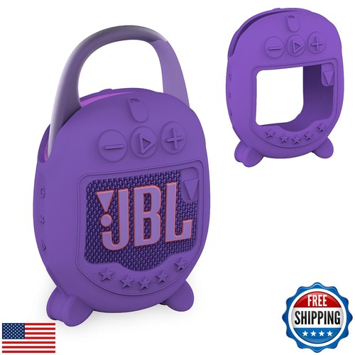 Silicone Cover Case Compatible with JBL Clip 5 Ultra Portable Bluetooth Speak