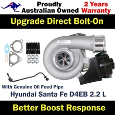 Turbo Pros Upgrade Billet Turbo+Oil Feed Pipe For Hyundai Santa Fe D4EB 2.2L