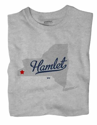 Hamlet New York NY T-Shirt MAP