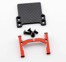 Powerhobby Carbon Fiber Rear ESC Mount Red MST MRX / FRX