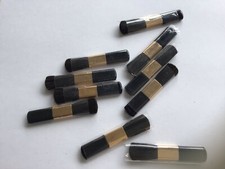 10 x PEQUEÑOS PINCELES DE TATUAJE BRILLO LOTE DE TRABAJO MINI PINCELES COSMÉTICOS MAQUILLAJE 52mm