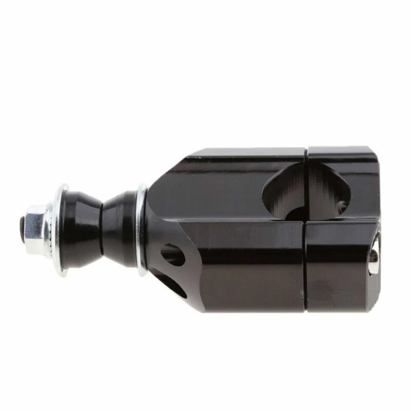 Par de soportes de manillar de motocicleta CNC universal de 11/8" 28 mm abrazadera elevador aluminio Foto 2 de 4