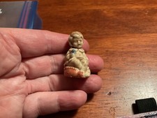 Mini Wade Whimsies Nursery Rhyme Little Jack Horner Porcelain Figurine Vtg 1.75”