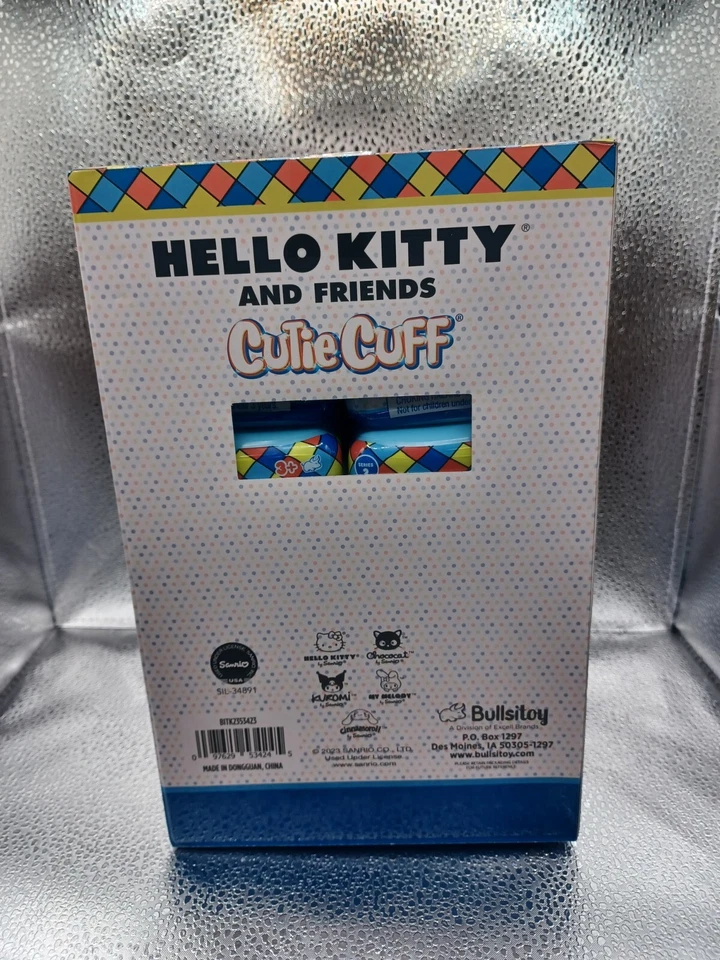 Sanrio Box of 12 Pieces Hello Kitty Friends Cutie Cuff Series 2 Plush Slap Band - Image 4 of 4