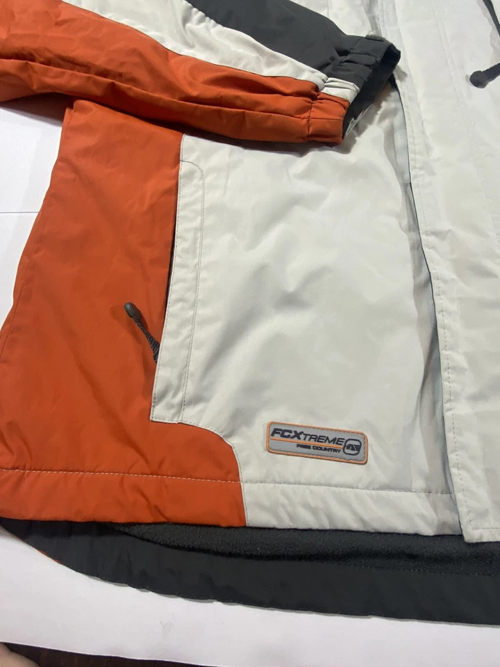 Free Country пальто куртка средний, лыж, капюшон съемный, двойной полный молнии, тяжелый - Изображение 4 из 4