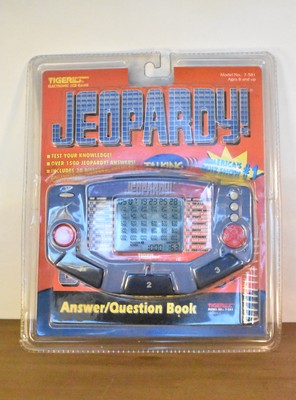 Jeopardy Handheld Electronic LCD Game 1997 Talking Tiger Electronics 7-581 NEW