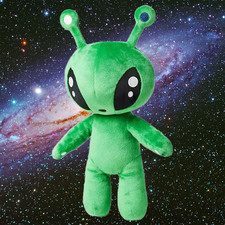 Original IKEA Aftonsparv Plush Stuffed Alien toy 13"
