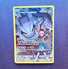 Pokemon Steelix 247/236 SM Cosmic Eclipse Secret Rare Full Art Holo Eng 2019