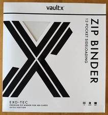 Vault X 12-Pocket Exo-Tec® Zip Binder SV10.5
