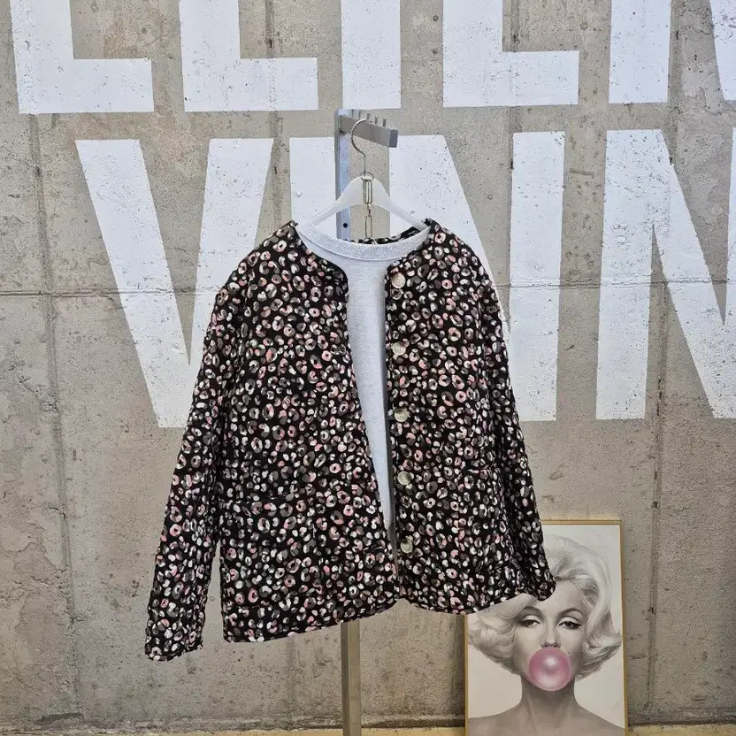 Evo Quilted Nubby Jacket - Unique Pattern, Size F - image 1