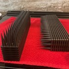 Black Plastic Bird Spikes Repellent Deterrent, mailbox Cats, Squirrels, 18 total — photo 4