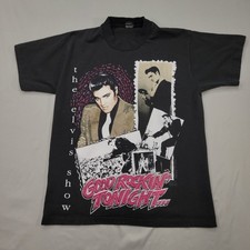 Vintage 1994 Elvis Presley Good Rockin Tonight T Shirt Fruit Loom USA Medium