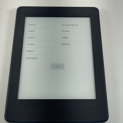 Amazon Kindle Black Paperwhite DP75SDI 6th Gen 4GB WiFi 6'' Built in Light