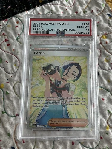 PSA 10 Perrin 220/167 Special Illustration Rare Twilight Masquerade ENGLISH Card