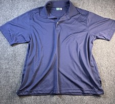 Ben Hogan Polo Shirt Men's 2XL XXL Blue Golf Performance Power Air Short Sleeve
