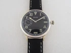 Rolex California Military Style WWII Antique Swiss Silver Men's Watch CAL. 532