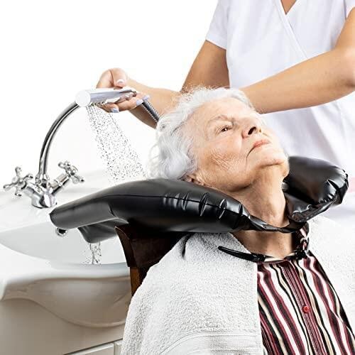 Cuenco de champú inflable portátil para lavar el cabello más viejo en casa - Imagen 1 de 8