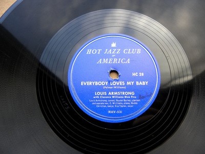 1389/ CLARENCE WILLIAMS BLUE FIVE-1924-Everybody loves my baby-78rpm Schellack