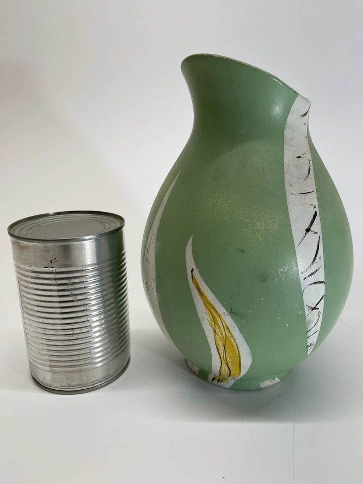 Vintage 1940s Art Deco Brentleigh Ware Somerton Vase Hand Painted 21cm - Image 4 of 4