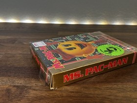 MS. PAC-MAN Original TENGEN Nintendo NES In Shrink Authentic Complete CIB