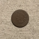 1875 Indian Head Penny Cent Good (G) Details TL003