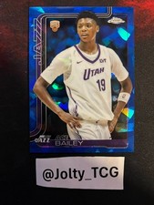 Topps 2025-26 Chrome Sapphire Edition Ace Bailey RC Rookie Utah Jazz #255
