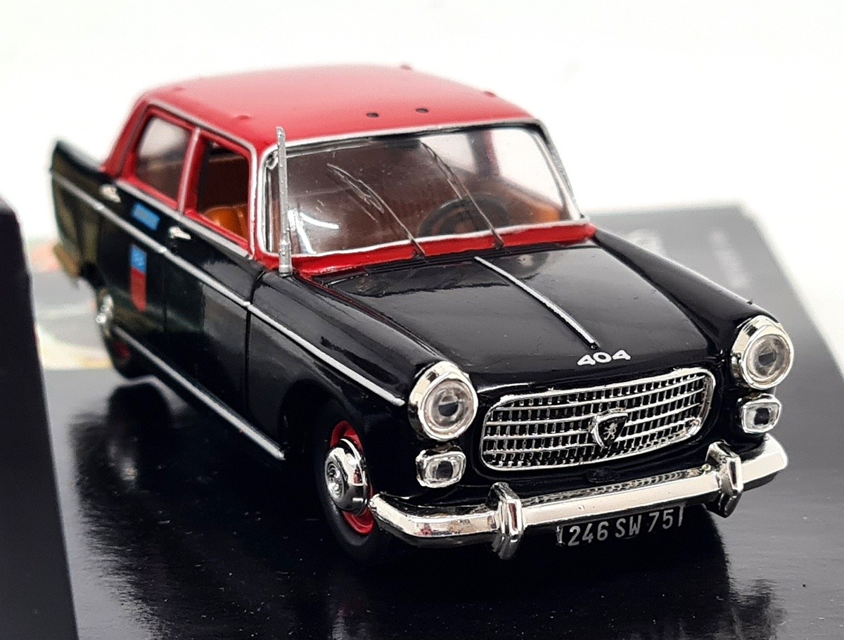 Vitesse 1/43 - Peugeot 404 G7 Paris Taxi (FAULTY) CT012A Diecast Model Car