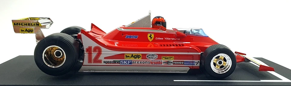 Burago 1/18 Scale Diecast 18-16814 Ferrari 312 T4 #12 Monaco GP 1979 Villeneuve - Image 3 of 4