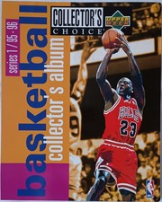 NBA Basketball 95-96 Series 1 Collector's Album / Collector's Choice Upper Deck