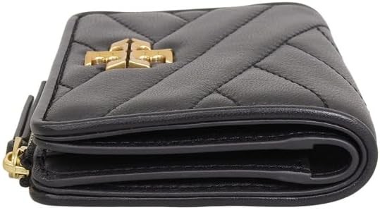 Tory Burch] KIRA CHEVRON BI FOLD WALLET 153121 001 BLACK | eBay