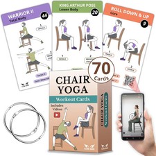 Chair Yoga for Seniors over 60   70 Exercise ...
