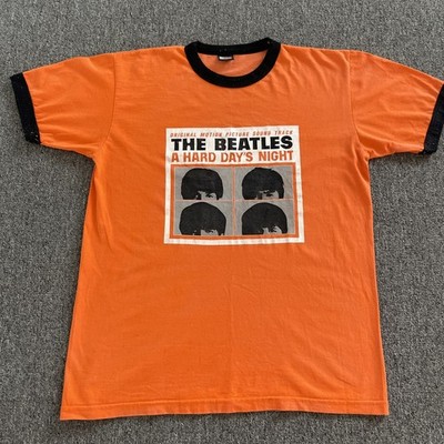 Vintage Beatles Hard Day's Night t-shirt Size Medium. Rare!
