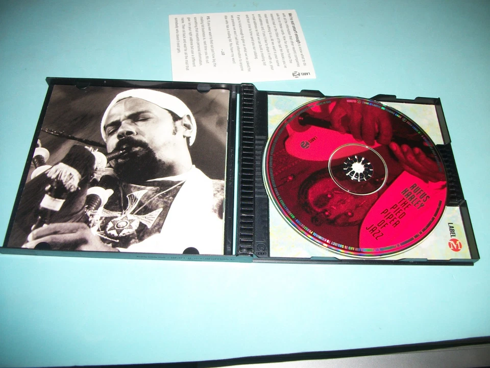 The Pied Piper of Jazz by Rufus Harley (CD, Nov-2000, Label M) NM - Image 3 of 3