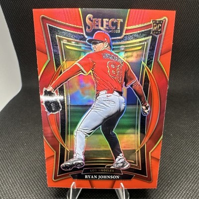 Panini 2025 Select Red Prizm Ryan Johnson #47 /149 RC