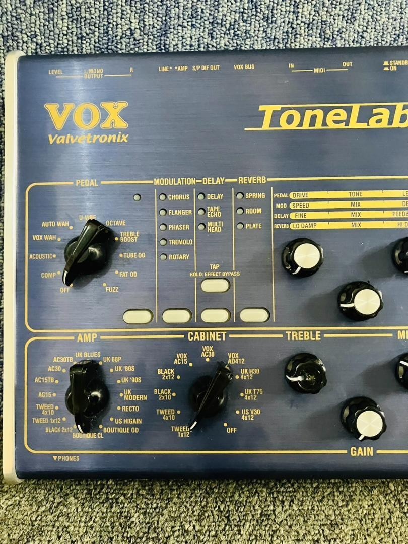 Vox Valvetronix ToneLab Electric Guitar Multi-Effects Processor