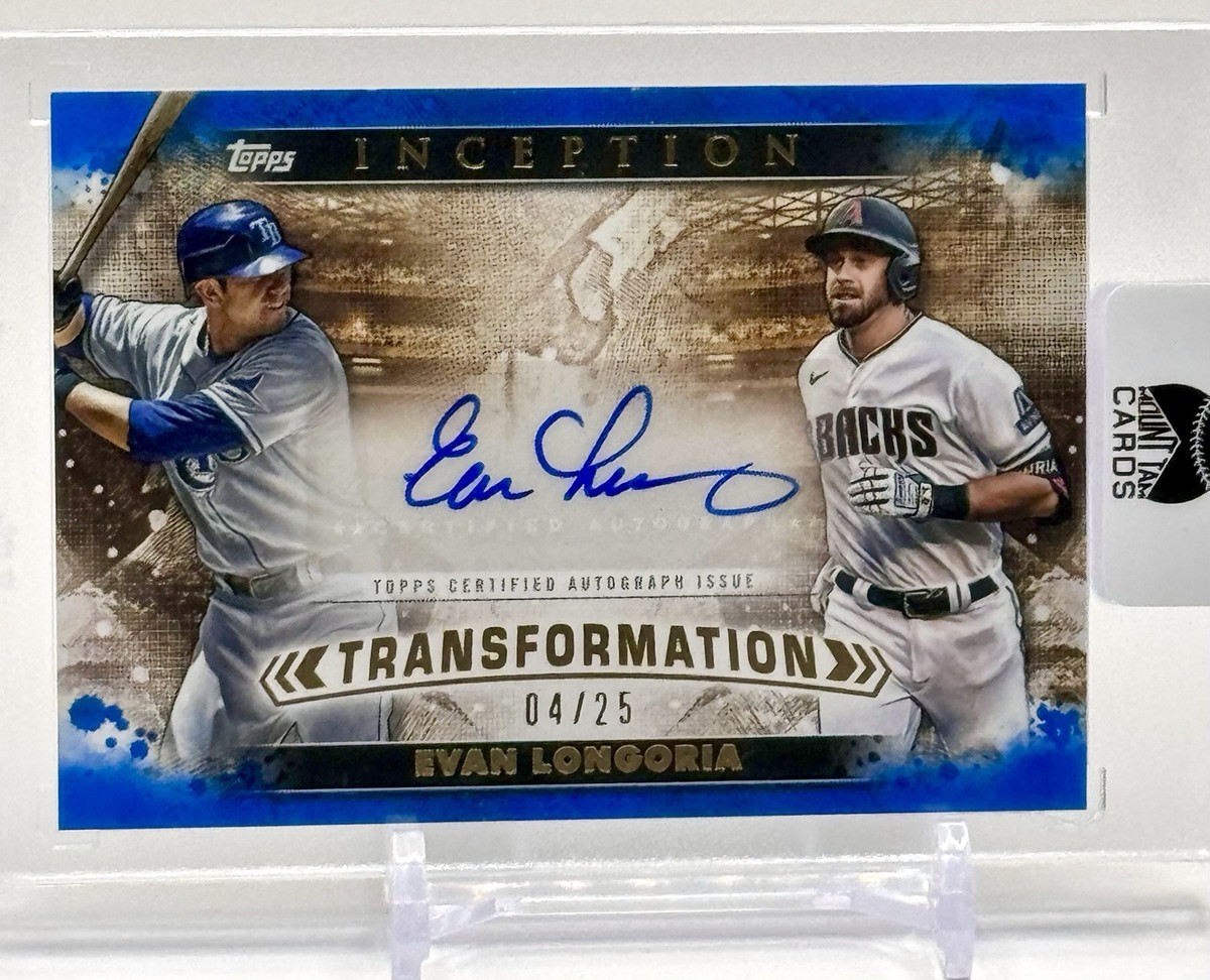 Inception Topps 0 Baseball Transformation | Evan Longoria Hobby 