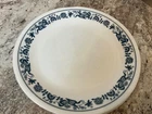 Vintage CORELLE Set Of 8  LUNCHEON PLATES Medium 8 1/2 Inch OLD TOWN Blue Onion