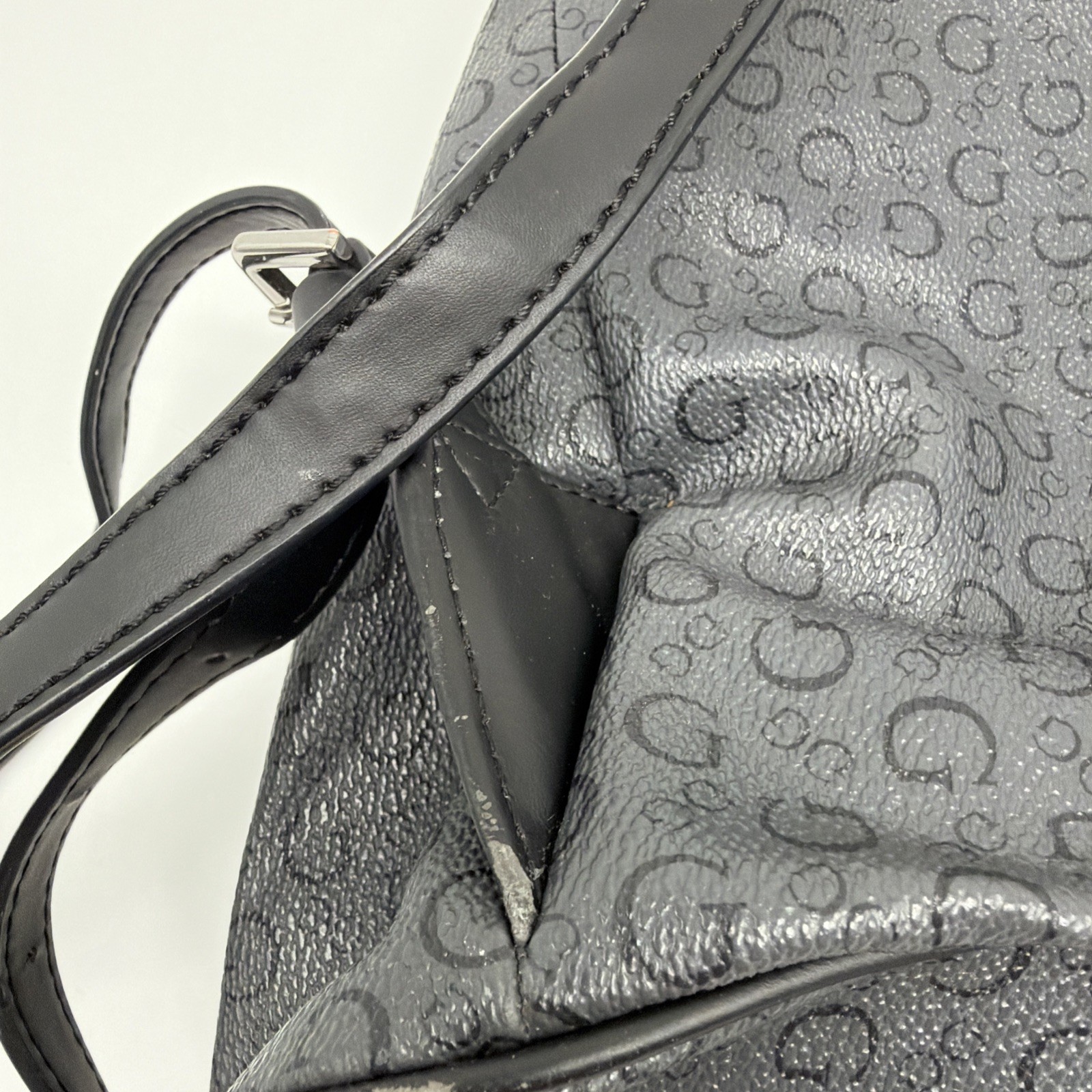 Guess Backpack Drawstring Black Logo - image 5