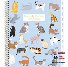 2027-2028 Monthly Planner - 2 Year Planner/Calendar 2027-2028, JAN