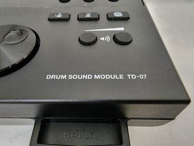Roland TD-07 V-Drums Sound Module Drum | eBay