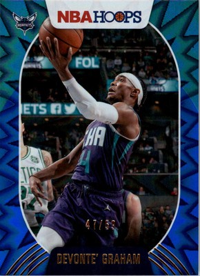 2020-21 Hoops Blue Explosion #190 Devonte' Graham /59 - BSK