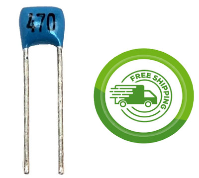 (10x) 47pF - 200VDC - Multilayer Ceramic Capacitors MLCC - Radial - C0G