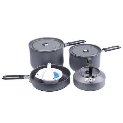 Fire-Maple Feast 4 Piece Camping Cookware Cookware Cookware Kit Outdoor Cookw...